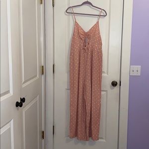 Polka dot jumpsuit